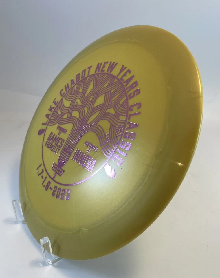 Innova Star RARE Pearly Gold Embossed Wraith Distance Driver 2023 New - Image 2 of 4