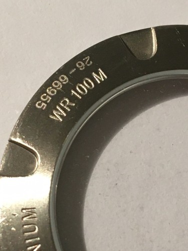 ORIS. back case, Sapphire Titanium Ref. 7588 WR100 - Foto 2 di 6