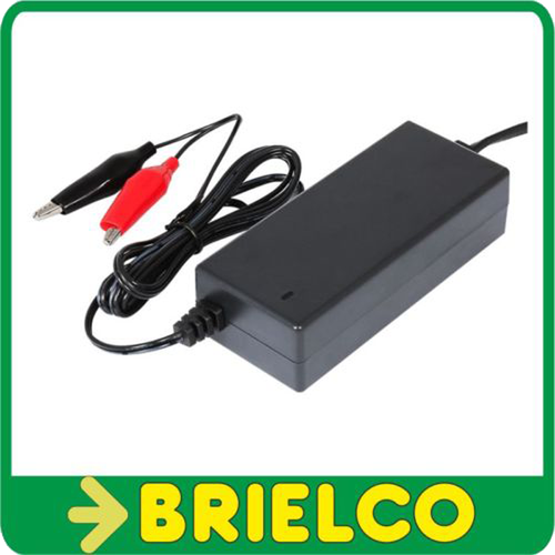 CARGADOR UNIVERSAL PARA BATERIAS GEL 12V 2000MA 2A 115X50X31MM BD4624 | eBay