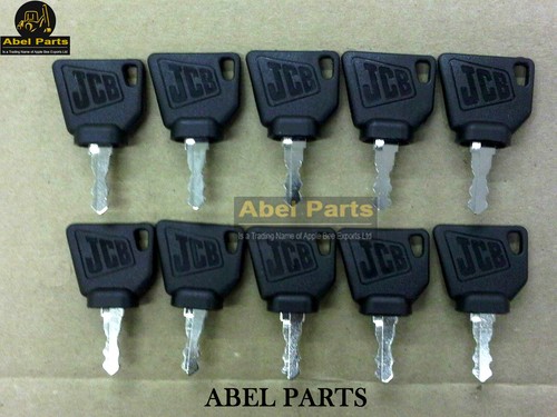JCB Parts -  3CX - Genuine JCB Ignition Keys (10 PCS)  - Picture 1 of 5