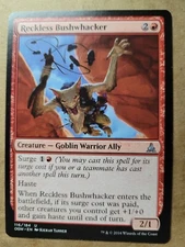 Reckless Bushwacker 116/184 Oath of the Gatewatch OGW MTG Magic LP BULK DISCOUNT