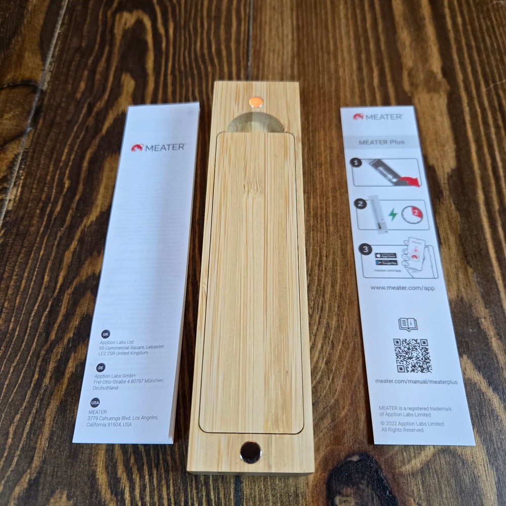 Wireless Meat Thermometer Meater Plus Digital Extended Bluetooth Traeger