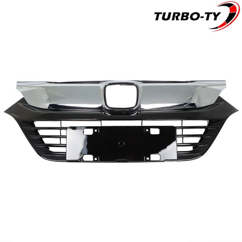 Front Bumper Grille Chrome Black For Honda HRV HR-V 2019 2020 2021 HO1200240 - Picture 2 of 16