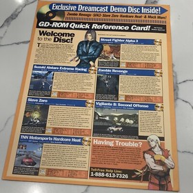 Official Sega Dreamcast Magazine Issue 3 January 2000 Complete w/ Demo