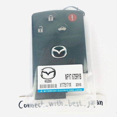 MAZDA GENUINE MX-5 Miata RX-8 SMART CARD KEY REMOTE Keyless Entry