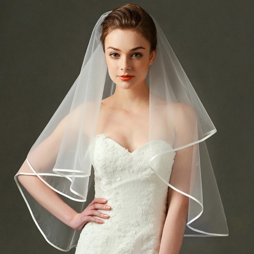Abito da Sposa Accessori Pizzo Appliques Matrimonio Velo Sposa Matrimonio - Foto 6 di 11