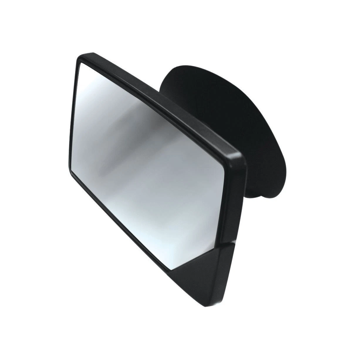 Universal rear mirror for van with suction cup and interior mounting