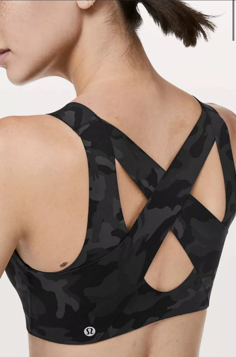 Lululemon camo best sale bra
