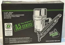 Metabo HPT NR83A5(S) 21 Degree 3-1/4 Inch Plastic Collated Framing Nail Gun.