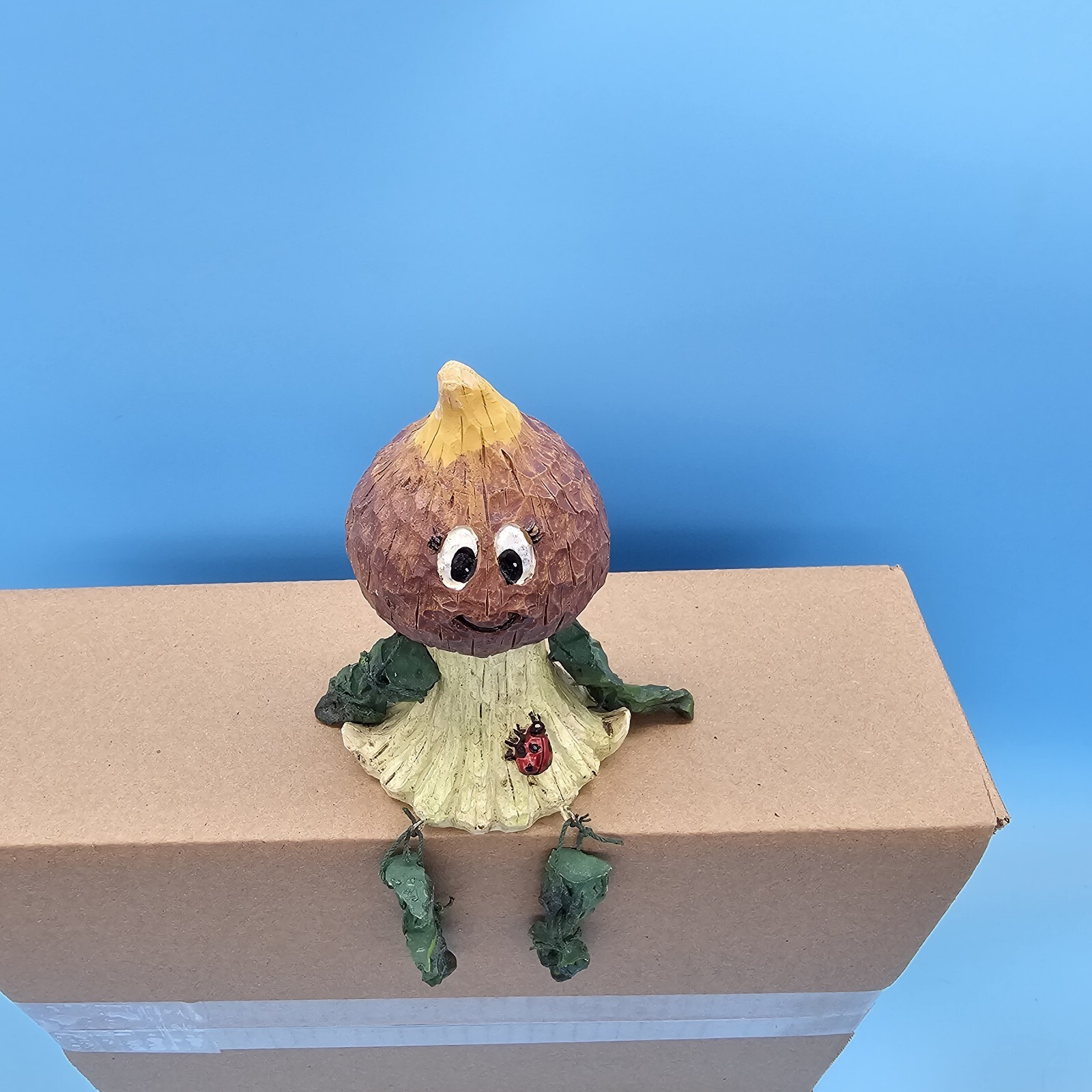 Vintage Anthropomorphic Vegetable & Fruit Shelf Sitters Set of 7 eBay