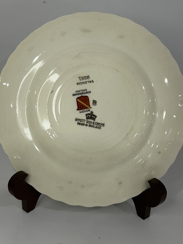 3 MYOTT STAFFORDSHIRE 7” bread and butter plate The Bouquet Green Valencia 9281 - Picture 5 of 9