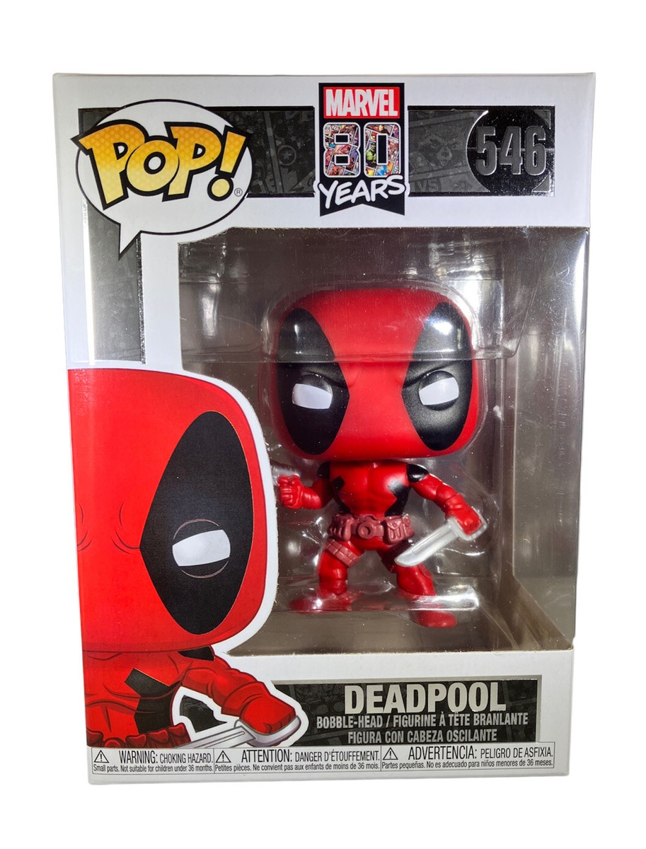 Funko Pop! Marvel 80 Years: DEADPOOL #546 - New - Excellent