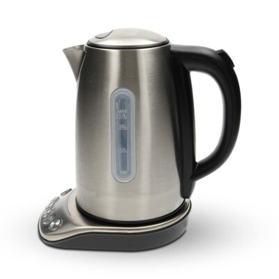 Nedis SmartLife Wasserkocher Wi-Fi | 1,70 l | Edelstahl | 70,80,90,100 °C | Temp