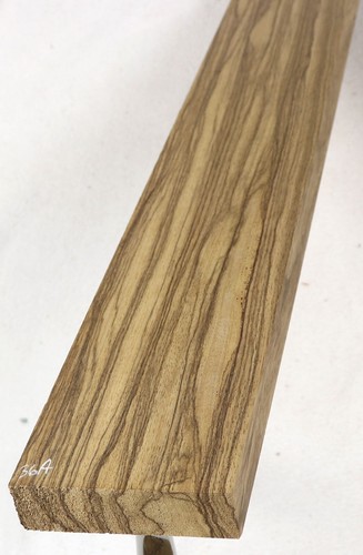 Schwarz Limba Gitarrenhals Rohling Holz Schnittholz 4x29,25x1,1" BLN36A