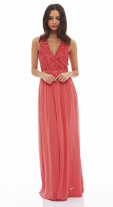 ax paris lace top maxi dress