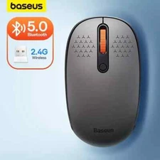 Baseus Mouse Bluetooth Wireless 1600DPI 2.4GHz Silent Mouse with USB, Dual Mode