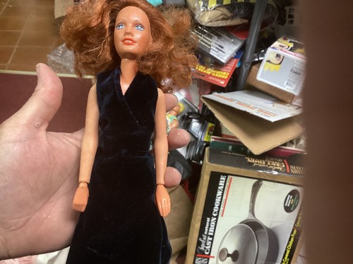 Vintage Kenner 1978 Darci Doll Cover Girl Redhead In Velvet Dress - Picture 2 of 5