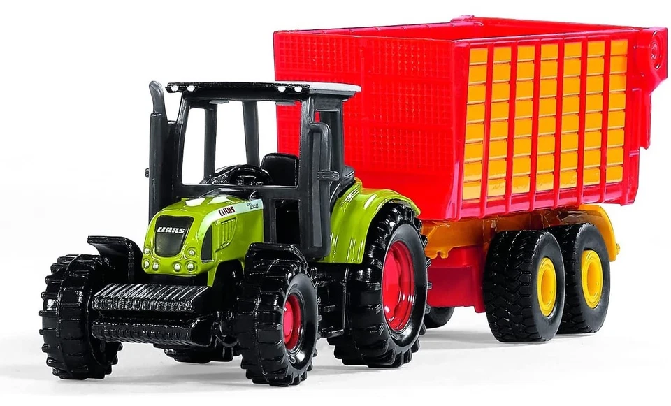 SIKU, CLAAS Ares 697ATZ con rimorchio per l'insilaggio, , SIK1650 - Immagine 2 di 2