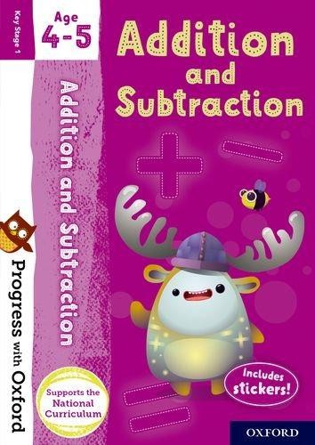 Progress with Oxford: Addition and Subtraction Age 4-5 -... - Clare, Giles