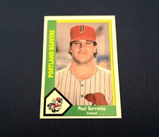 1990 CMC Pro Cards Minor League Baseball Paul Sorrento #577 NM-MT