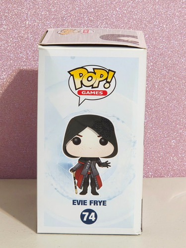 2015 Funko Pop Games Assassins Creed Syndicate EVIE FRYE #74 Vinyl Figur mit Box - Bild 4 von 7