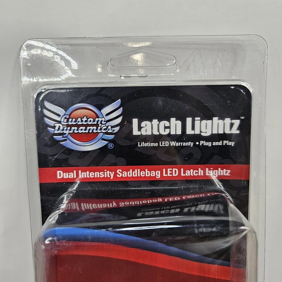 Saddlebag Latch Lightz Dual Intensity Red LED By Custom Dynamics Harley-Davidson - Image 2 of 4