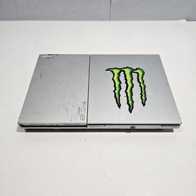 PlayStation 2 PS2 Slim Silver Console and Cords Tested/Works! SCPH-90001