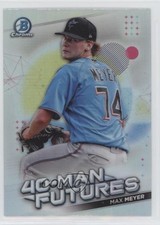 2021 Bowman Chrome 40-Man Futures Max Meyer #FMF-19 ya6