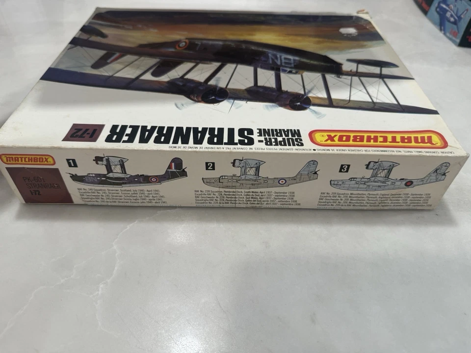 Matchbox #PK-601 Super-Marine Stranraer British Flying Boat 1/72 - FREE SHIPPING - Image 4 of 4