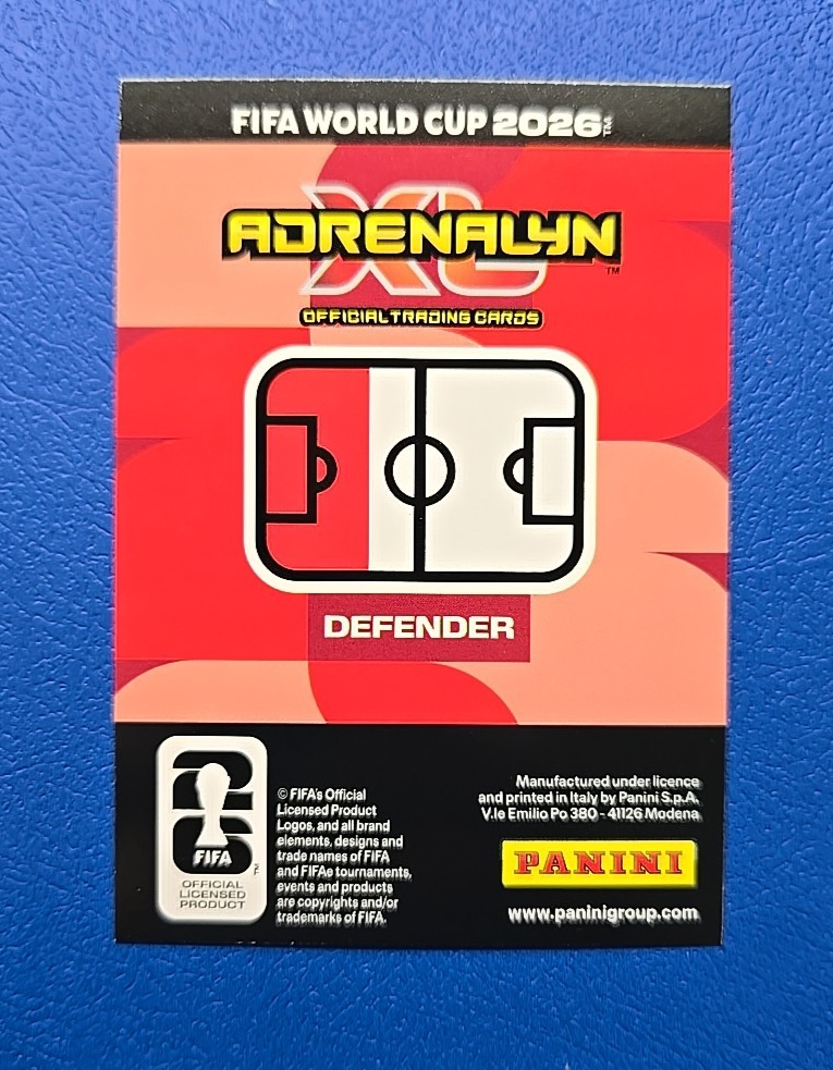 Zeno Debast - Belgium - Panini World Cup 2026 Adrenalyn XL Master