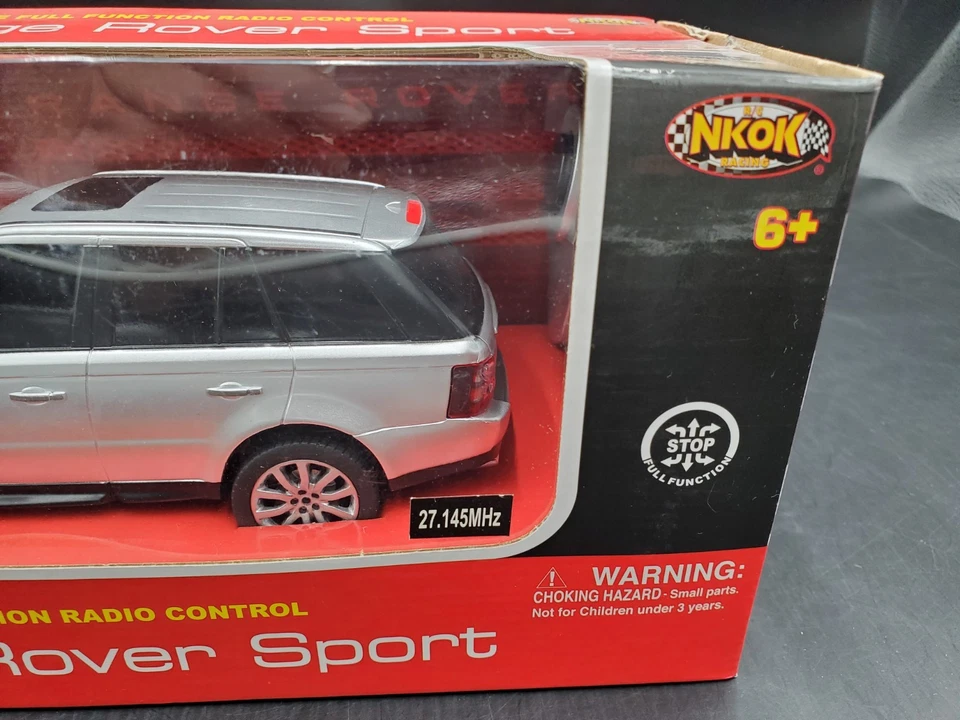 Nkok Racing 1/24 SCALE RADIO CONTROLLED LAND ROVER RANGE ROVER SPORT SILVER 27MH - Image 3 of 4