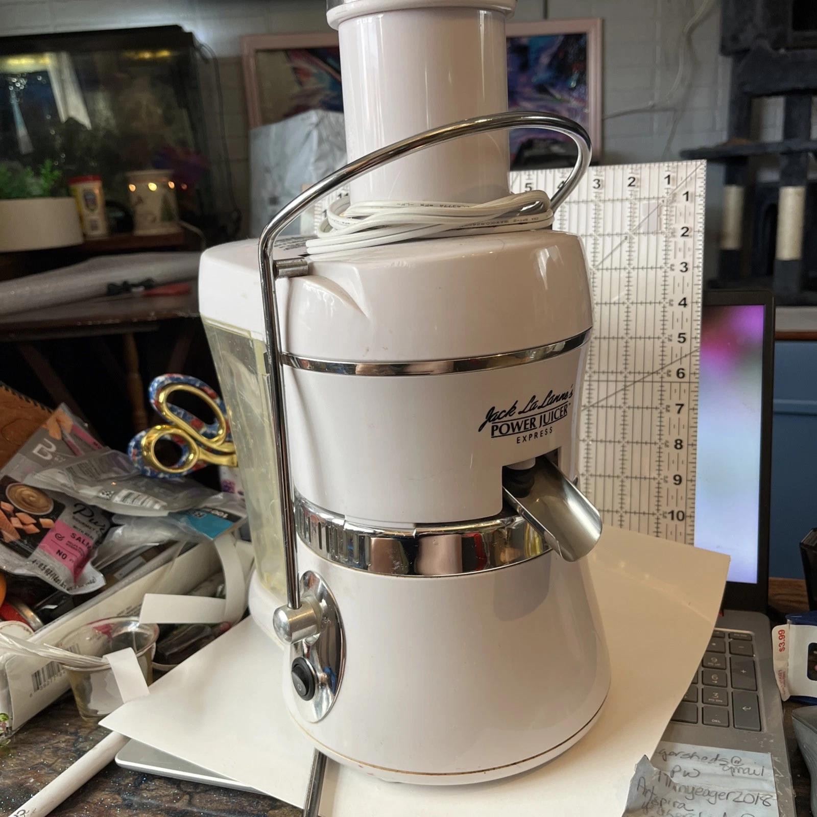 Jack Lalannes Power Juicer Express MT 1020-1 Very Good Condition 2024 Works Good