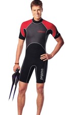 Herre Neopren Shorty Pegaso Marine 3mm Neopre...