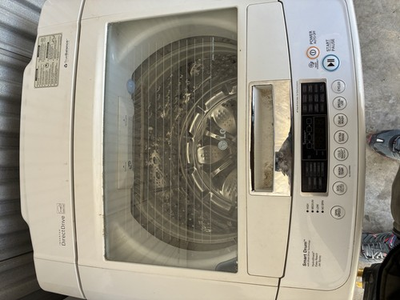 #ad LG Top Loading Electric Washer amp; Dryer Set White Freestanding Direct Drive $350.00