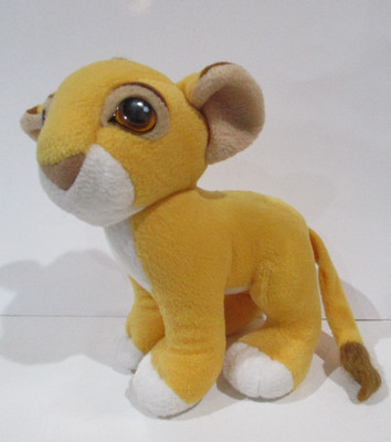 Vintage 1993 Mattel Disney Simba Plush Lion King Authentic Stuffed Animal