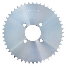Go Kart Sprocket, 48 Tooth for 40/41/420 Chain, Sprocket for Go Carts Mini...
