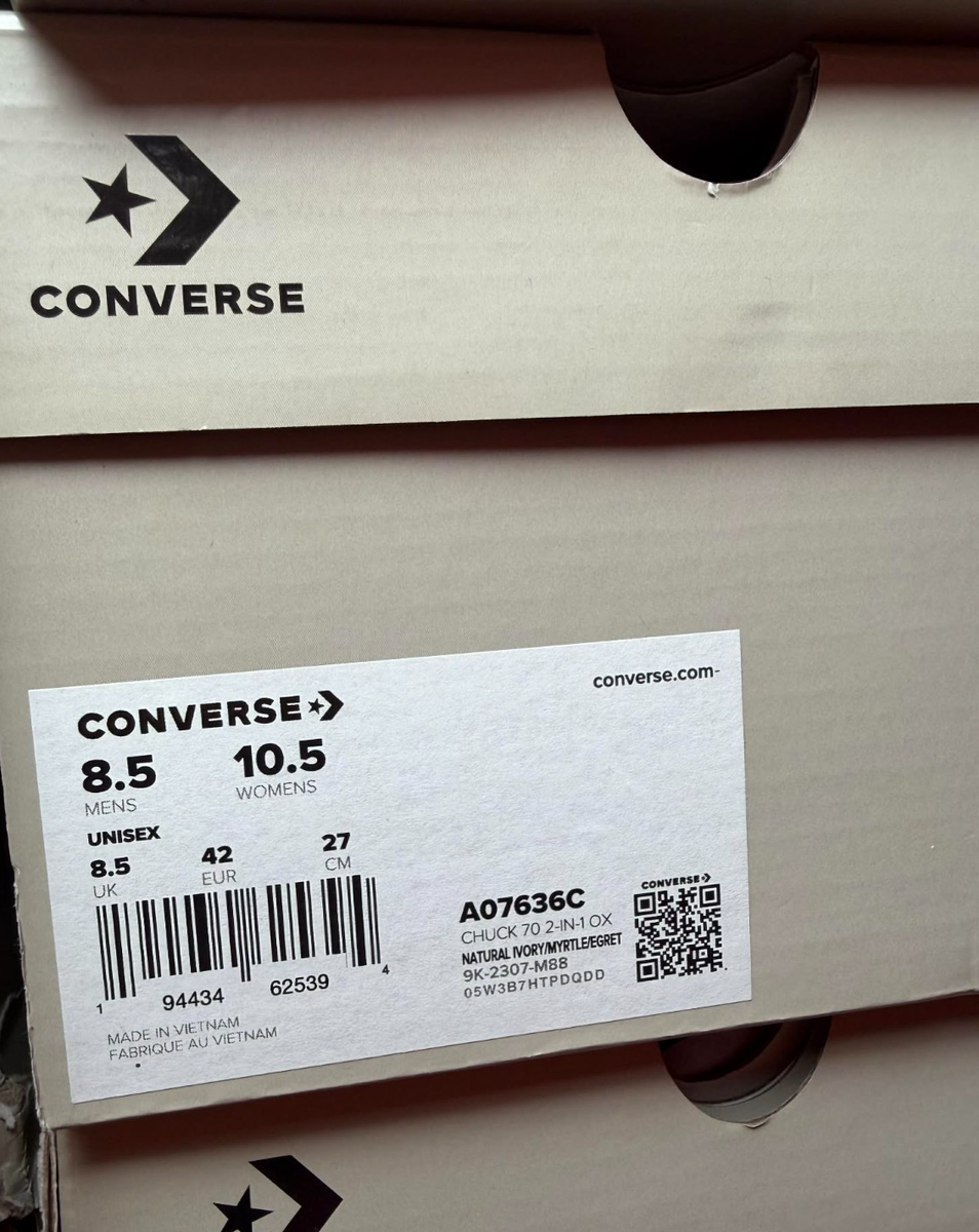 fall作品 SIZE 8.5 MENS / 10.5 WOMENS -Converse Feng Chen Wang Chuck 70 Low
