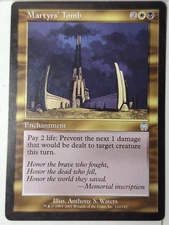 Martyrs' Tomb - Apocalypse - Magic the Gathering MTG Nice!