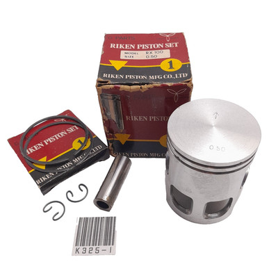 Yamaha RX100 RX-100 RX 100 Piston Kit Set OS 0.50 New #6