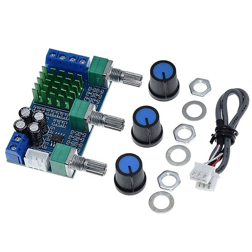 XH-M567 TPA3116D2 Dual-channel Stereo Digital Audio Power Amplifier Board - Afbeelding 2 van 12
