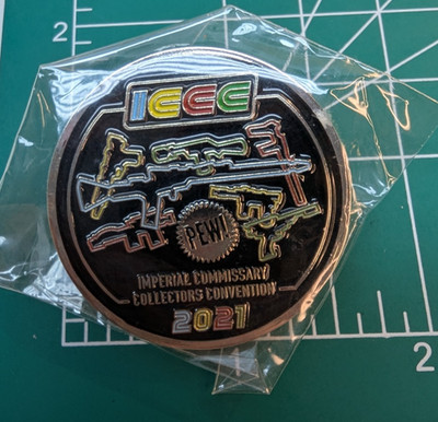 ICCE Imperial Commissary Collectors Convention 2021 Pinback Lapel Pin Enamel