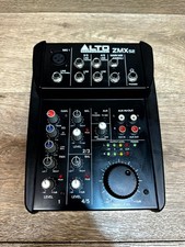 Alto Professional Zephyr ZMX52 5-Channel Audio Mixer Black Compact Tabletop