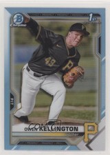 2021 Bowman Draft Chrome Sky Blue Refractor Owen Kellington #BDC-120 w5b