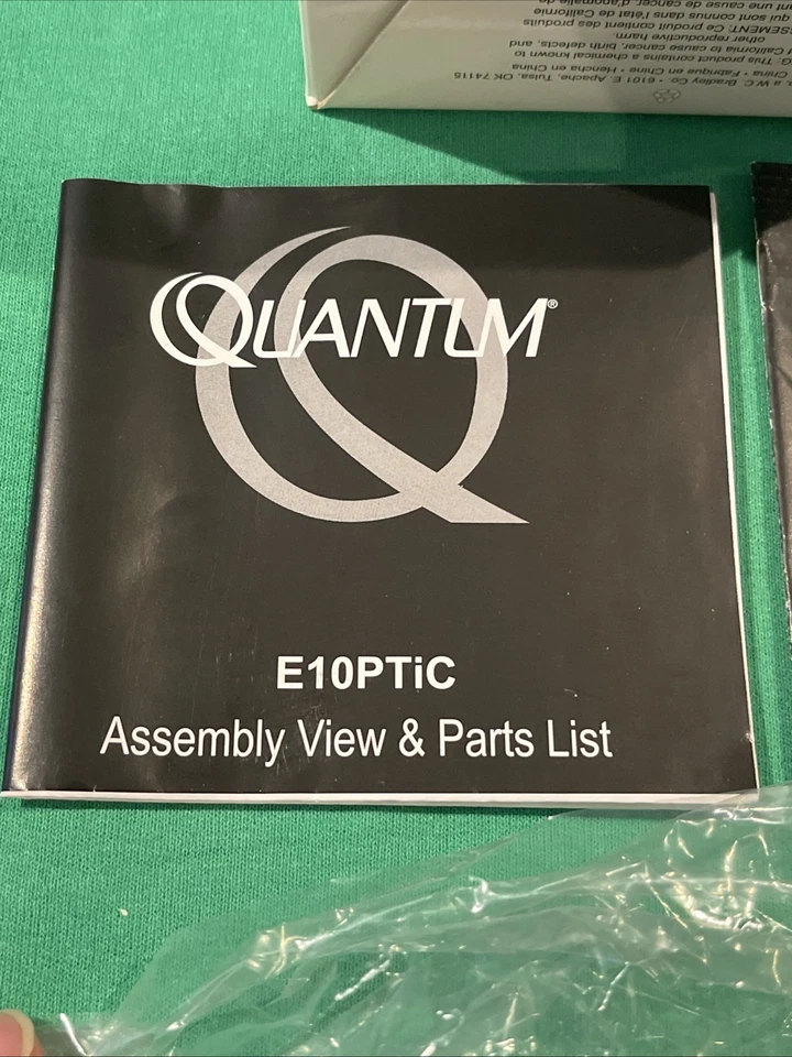 NUEVO CARRETE GIRATORIO QUANTUM PT ENERGY PTiC E10 PTiC RODAMIENTO 10 Pt Rodamientos 5.3:1 Foto 4 de 4