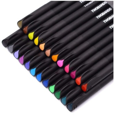 Fineliner Set 24 Farben 0,4mm Filzstifte Skizzieren Schreiben Zeichnen