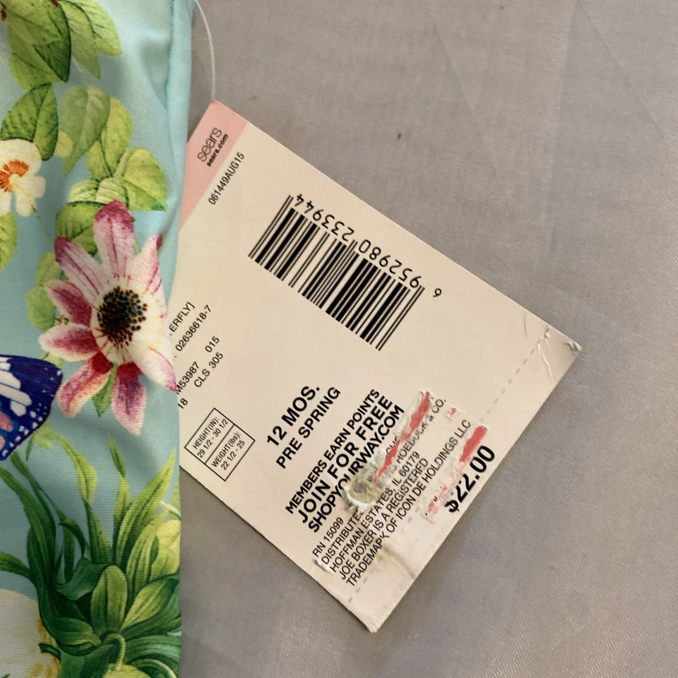 Girls Swimsuit One Piece Size 12 Months - Image 3 of 4