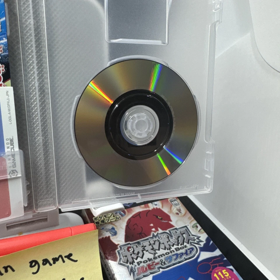 Pokemon Caja Rubí y Zafiro (Nintendo GameCube, 2003) Foto 3 de 4