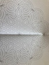 Kl&ouml;ppelbrief f&uuml;r Deckchen aus Russland, Durchmesser 38 cm, NEU!&nbsp; Kl&ouml;ppeln.