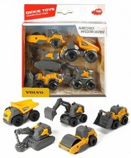 Dickie 203722008 - Construction -volvo Micro Workers - Neu
