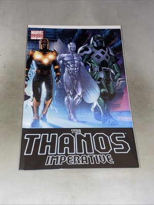 Thanos Imperative #3 - Michael Sepulveda 2nd Print Variant Cover.  2010 (V)
